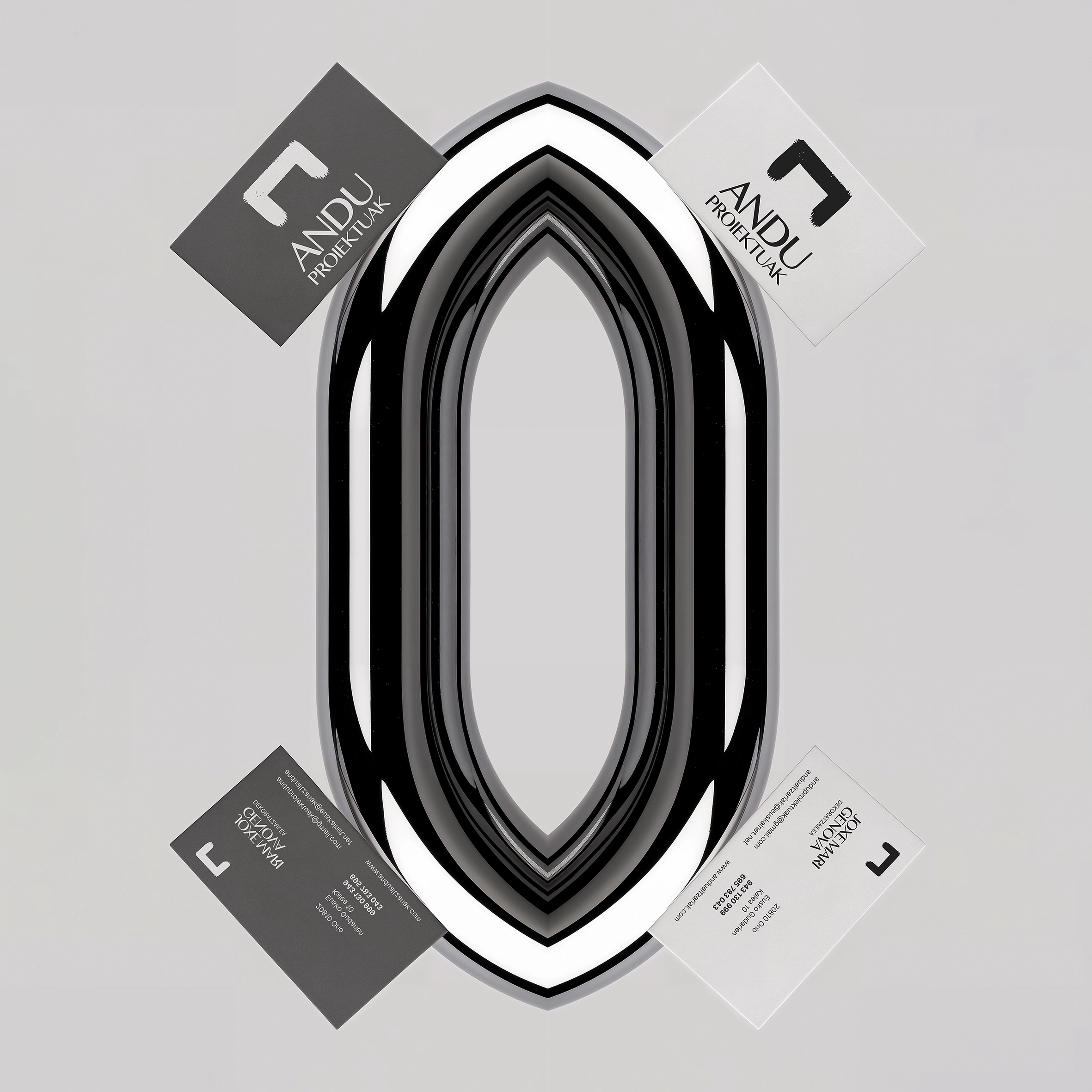 Визитки - Proyecto de diseño gráfico, fotografía o desarrollo web realizado por Kalambre Studio Bilbao